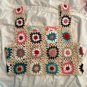 Crotchet tank top